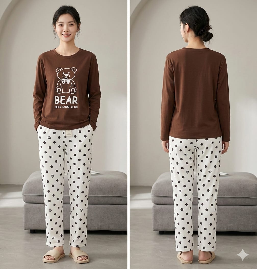 Printed Night Suit – Premium Comfort Wear