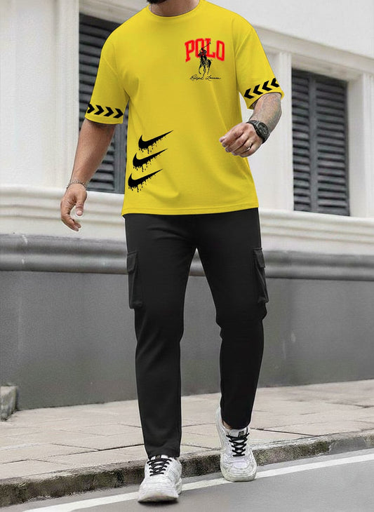 Men & Boys Printed Track Suit – Summer Jersey Set