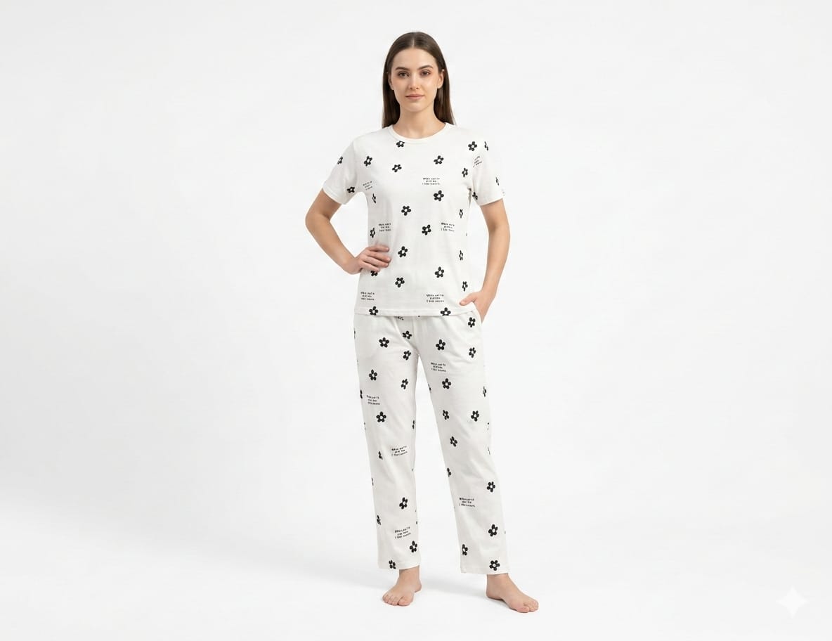 Printed Night Suit – Satisfactory Comfort Wear