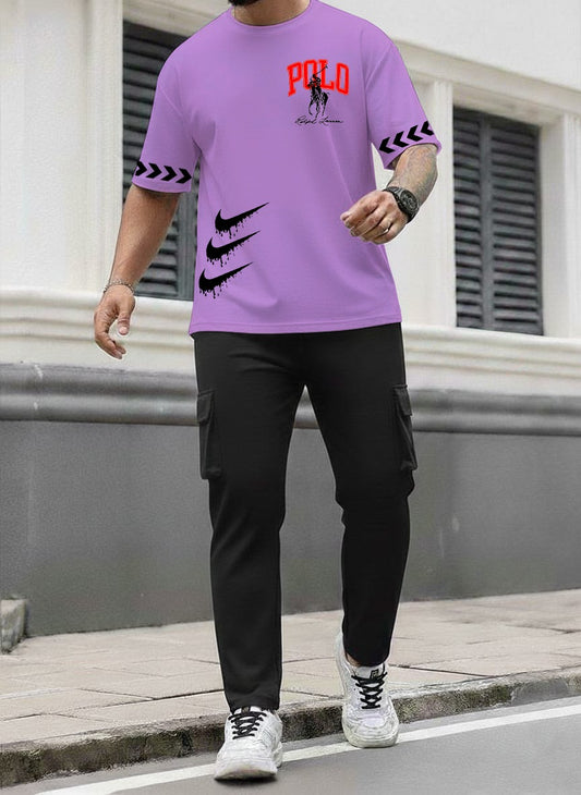 Men & Boys Printed Track Suit – Summer Jersey Set