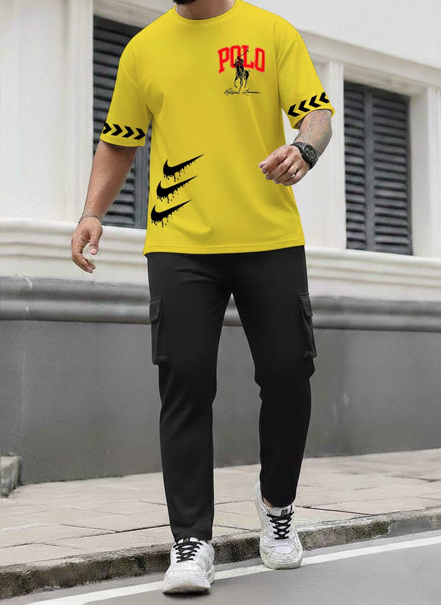 Men & Boys Printed Track Suit – Summer Jersey Set