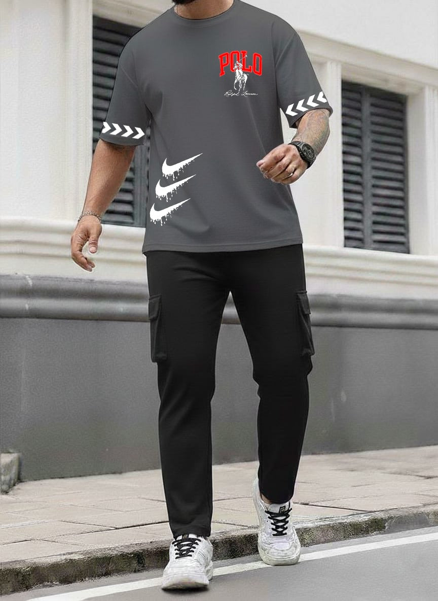 Men & Boys Printed Track Suit – Summer Jersey Set