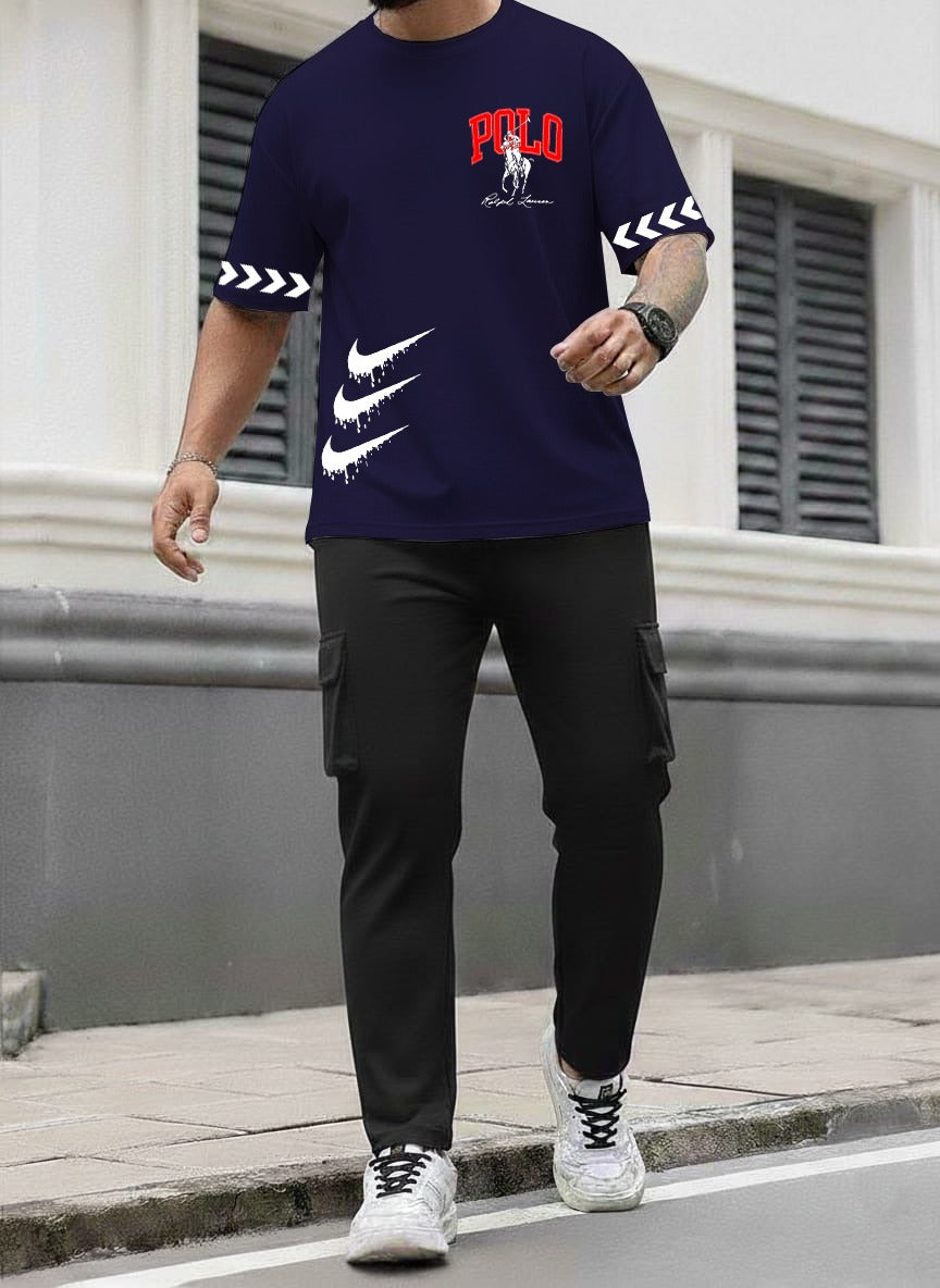 Men & Boys Printed Track Suit – Summer Jersey Set