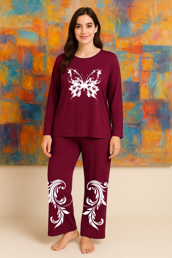 Women Printed Night Suits - Image 3
