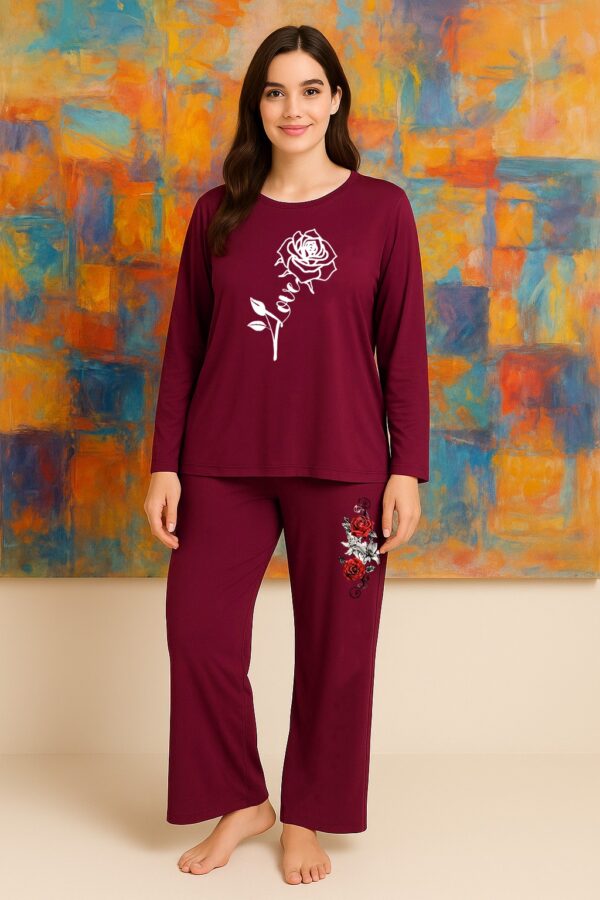 Women Printed Night Suits - Image 2