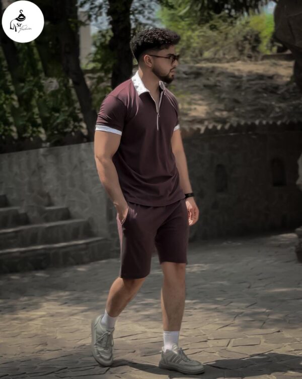 Zipper Short Suit - Image 2
