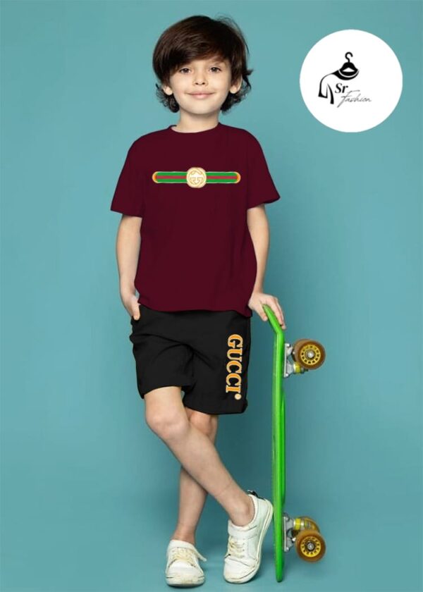 Gucci printed tracksuit kids - Image 4