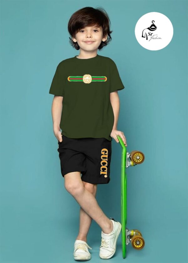 Gucci printed tracksuit kids - Image 3