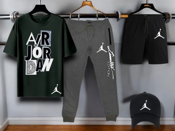 Jordan Printed 4 Pcs Tracksuit