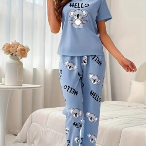 Women Printed Night Suits