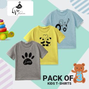 Kids shirt pack of 3