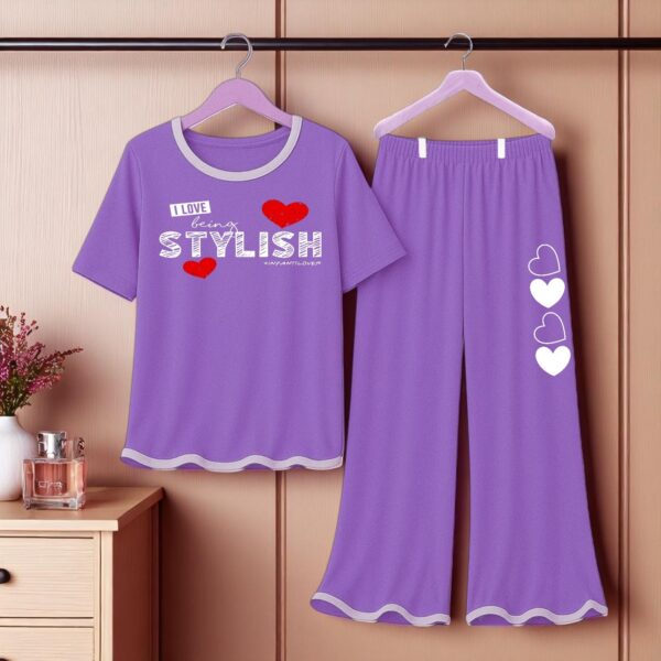 New 2pc pink night wear - Image 4